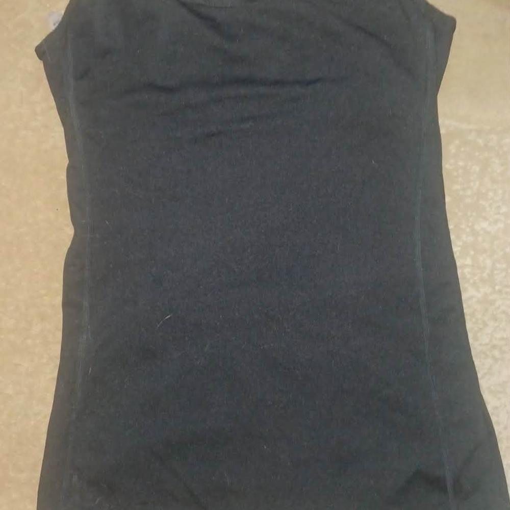 Mono B Black Tank Top